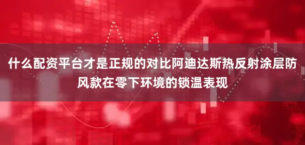 什么配资平台才是正规的对比阿迪达斯热反射涂层防风款在零下环境的锁温表现